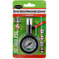 AA Engineering High Pressure Dial Tire Gauge (10-160 Psi) Black - 20491