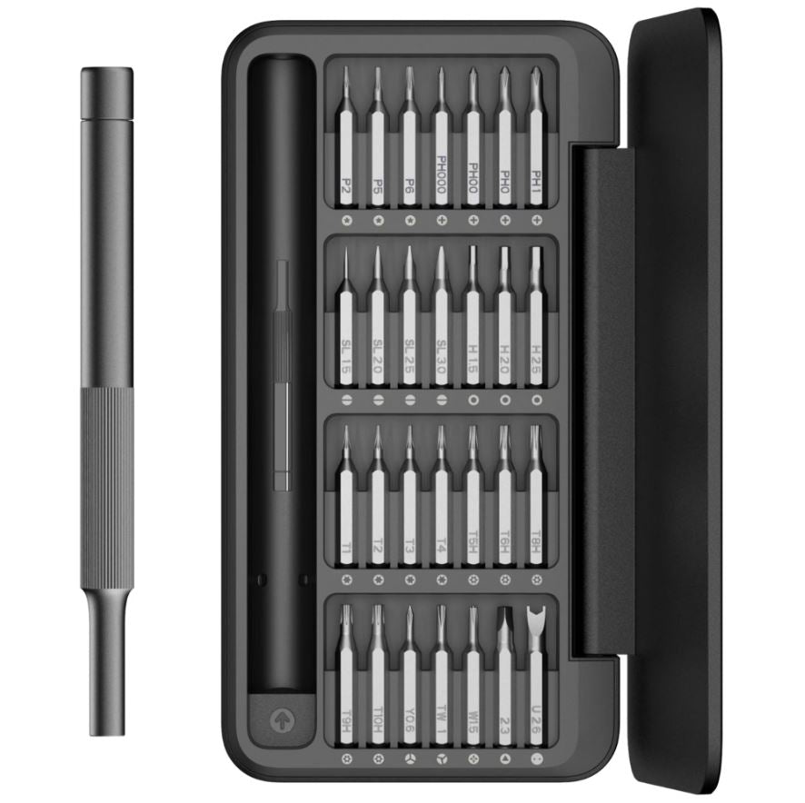 AA Engineering  28 in 1 Small Screwdriver Repair Tool Kit Black