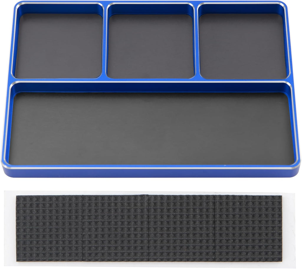 AA Engineering Aluminum RC Screw Tray – Magnetic Parts Holder