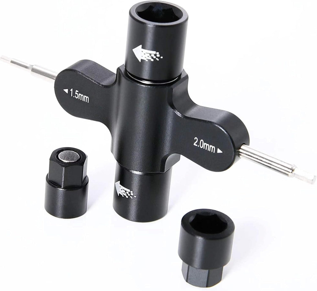 AA Engineering Aluminum Quick Release Socket Tool – Multi-Purpose RC Repair Tool