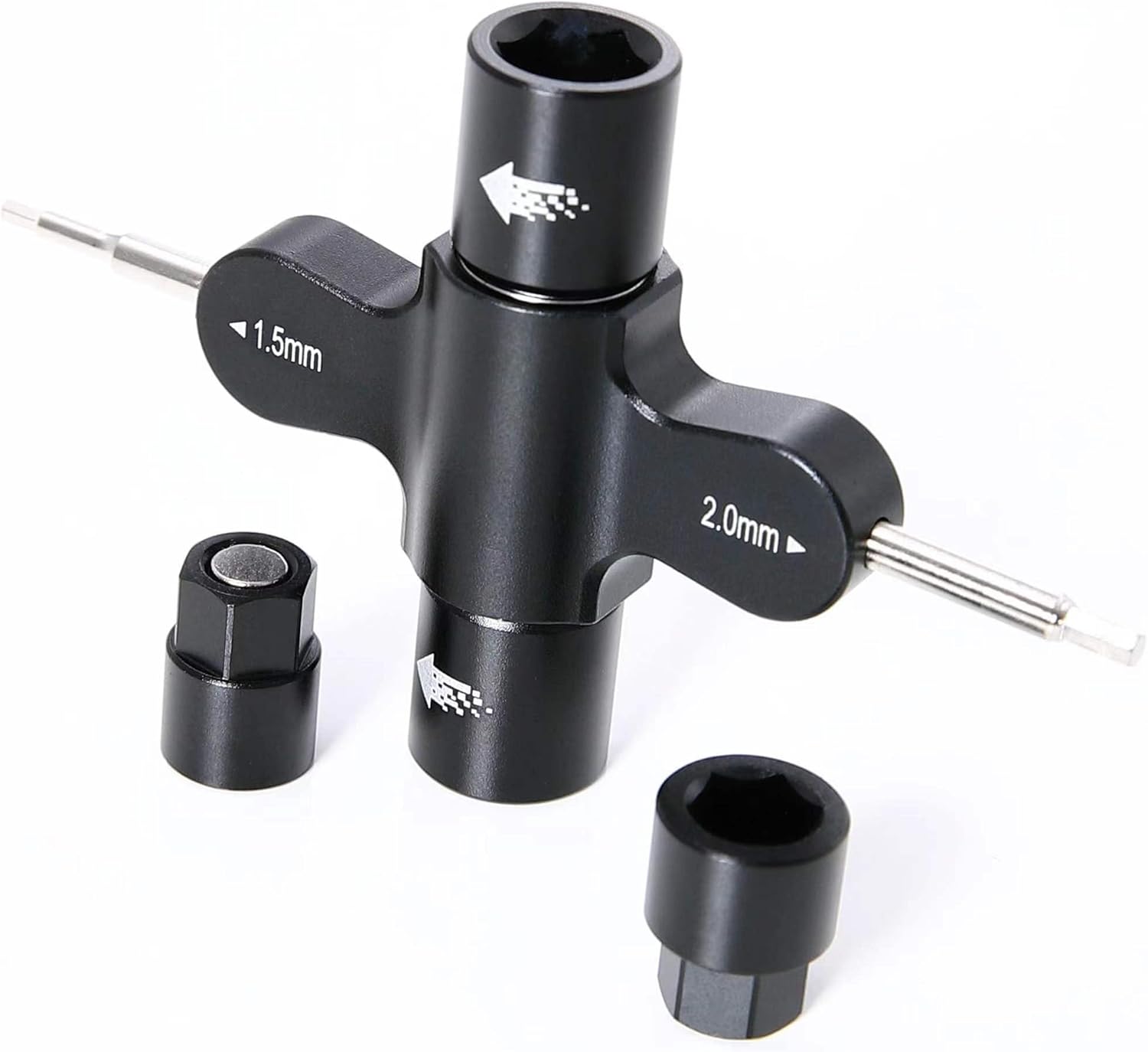 AA Engineering Aluminum Quick Release Socket Tool – Multi-Purpose RC Repair Tool