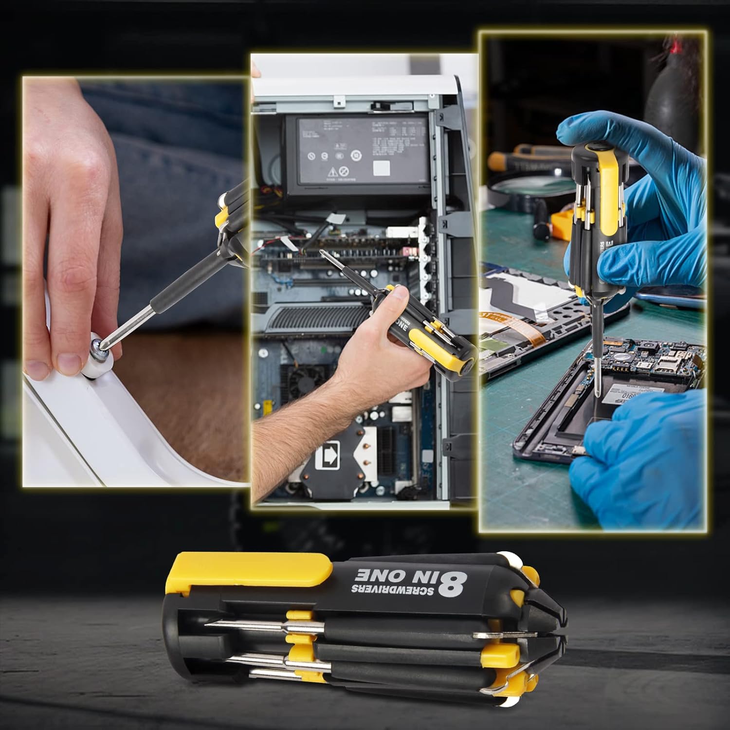 AA Engineering 8-in-1 Screwdriver