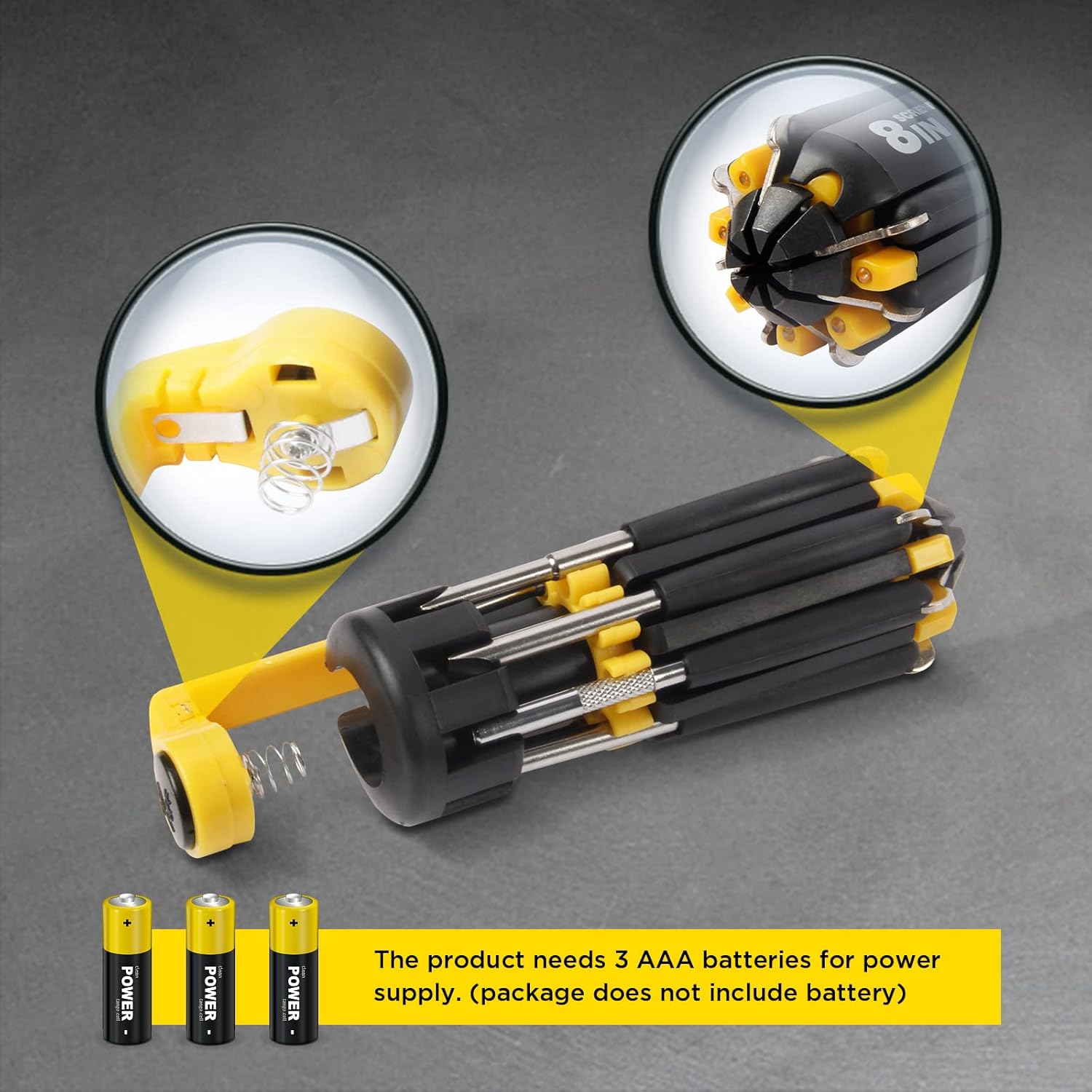 AA Engineering 8-in-1 Screwdriver