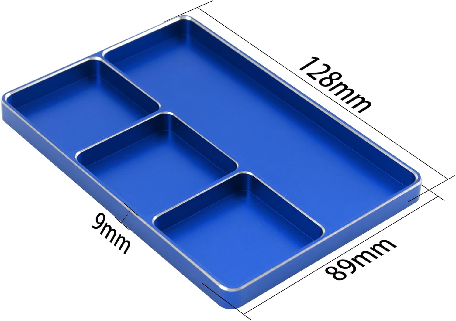 AA Engineering Aluminum RC Screw Tray – Magnetic Parts Holder