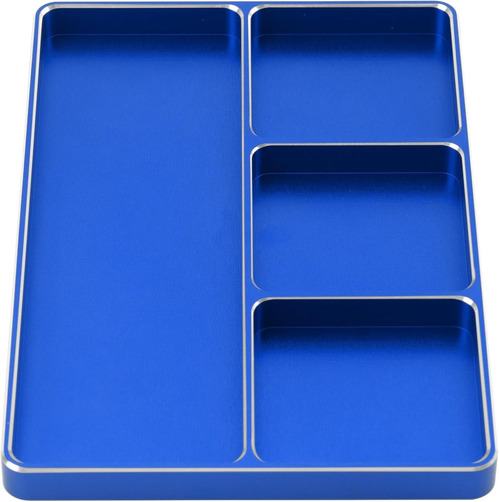 AA Engineering Aluminum RC Screw Tray – Magnetic Parts Holder